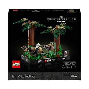 LEGO Star Wars Diorama: Pościg na ścigaczu 75353