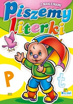 PISZEMY LITERKI nauka pisa kolorowanka A5 krzesiek