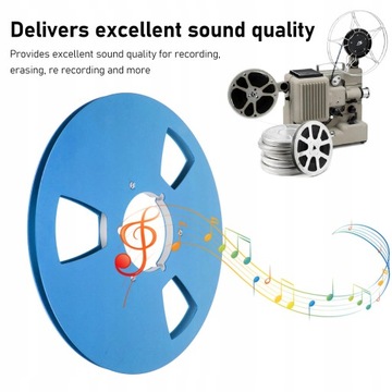 10-ДЮЙМОВАЯ 1/4-ДЮЙМОВАЯ ОТКРЫТАЯ КАТУШКА С ЛЕНТОЙ SZPU