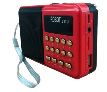 МИНИ ПОРТАТИВНАЯ РАДИО КАРМАННАЯ РАДИО С БАТАРЕЕЙ Цвета JOC