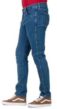 Wrangler LARSTON SLIM TAPERED Sabotage BLUE DżINS W32 L34