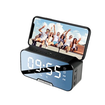 МОЛОДЕЖНЫЙ БУДИЛЬНИК РАДИО БУДИЛЬНИК С BLUETOOTH ДИНАМИКОМ