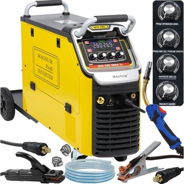 SPAWARKA MIGOMAT MIG MAG MMA MAGNUM 300A 400V IGBT