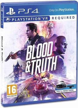 Blood & Truth PL VR PS4 PO POLSKU NOWA