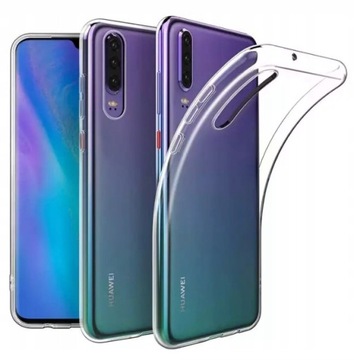 Прозрачный силиконовый чехол, резиновая задняя крышка для Huawei P30