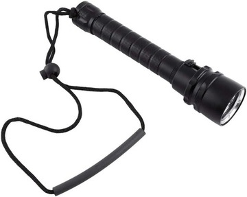 Latarka Dewin typu podwodna o mocy 8000 lm 3xT6 LED z paskiem - Wodoodporna