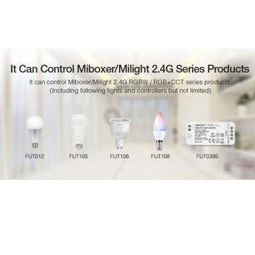 СВЕТОДИОДНЫЙ ПУЛЬТ ДИСТАНЦИОННОГО УПРАВЛЕНИЯ RGB+CCT MILIGHT S2 — СЕРАЯ НАСТЕННАЯ ПАНЕЛЬ