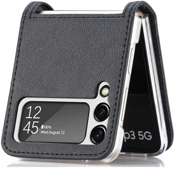 Etui do Samsung Z Flip 3 5G SKÓRZANE CASE LEATHER
