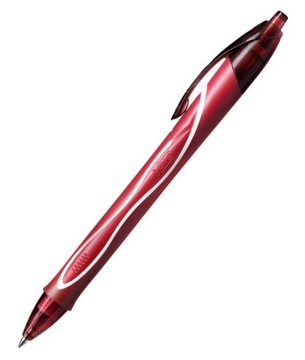 BIC GEL-OCITY QUICK DRY DŁUGOPIS ŻELOWY CZERWONY AUTOMATYCZNY