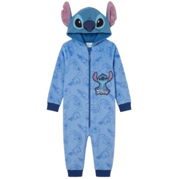 Комбінезон Піжама Дитяча Stitch 3 в 1 Noxxiez Синя Розм. 110/116 з Капюшоном