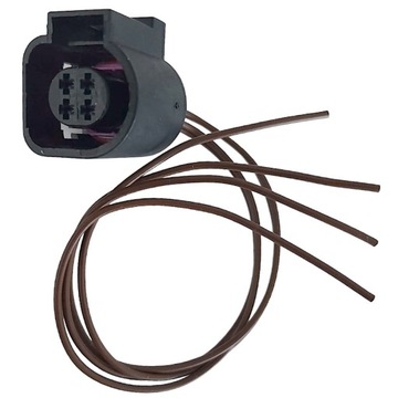 WTYCZKA 4PIN CZUJNIKA TEMPERATURY PŁYNU CHŁODZĄCEGO WODY VW AUDI SEAT SKODA