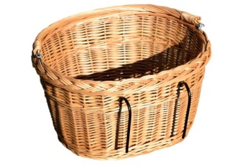 Передняя корзина для велосипеда WICKER BASKET, средняя