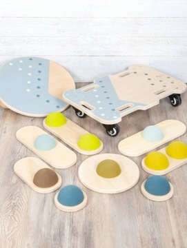Деревянная доска на колесах Small Foot Skateboard