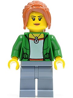 NOWA Figurka LEGO Ninjago - CLAIRE - njo169