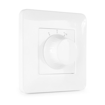 Przełącznik głośników ścienny do 100W 8ohm biały