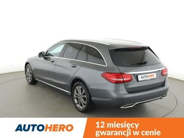 Mercedes Klasa C W205 2017 Mercedes C 180 Czujniki, Aut.klima, Navi, Skóra, zdjęcie 3