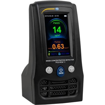 Miernik cząsteczek PCE Instruments PCE-RCM 11 temperatura, wilgotność