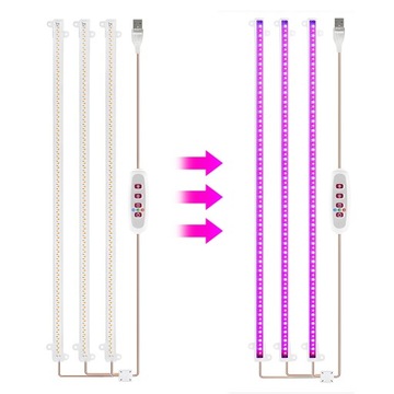 30cm 6.2W plant cabinet light A1 style red and blue light