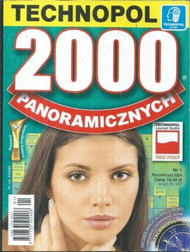 Krzyżówki 2000 panoramicznych 1/2024 Technopol