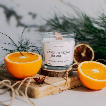 Соевая ароматическая свеча TANGERIN СПОНЖ ТОРТ 200мл