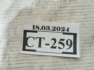 CT-259 DACIA DUSTER II LOGAN SANDERO ZNAK PŘEDNÍ 628903146R