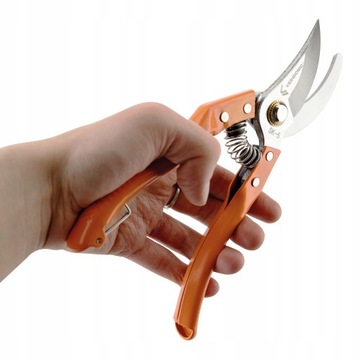 МАССИВНЫЕ МЕТАЛЛИЧЕСКИЕ САДОВЫЕ НОЖНИЦЫ С ЗАПАСНОЙ ПРУЖИНОЙ