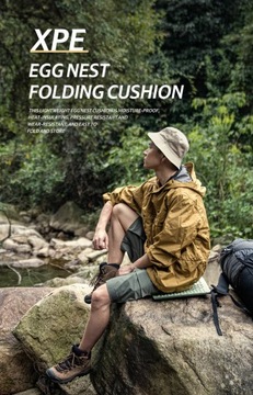 Naturehike складной коврик для кемпинга, 36 г, сверхлегкий + чехол