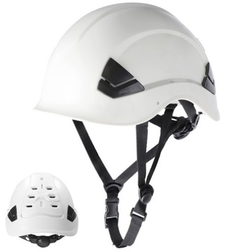 HEŁM ROBOCZY KASK WYSOKOŚCIOWY budowlany ochronny bhp 4-punktowy LEKKI CE