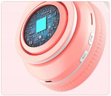 НАУШНИКИ ДЛЯ ДЕТЕЙ Кошачьи ушки Bluetooth B39 LED