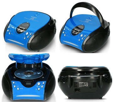Radioodtwarzacz Hi-Fi Lenco SCD-24 CD NIEBIESKI