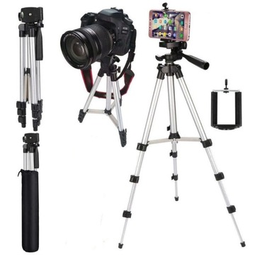 Tripod DUŻY Statyw Uchwyt na Telefon, aparat Pilot