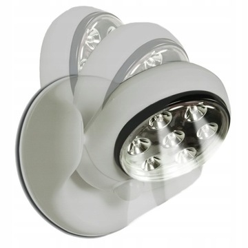 Lampka bezprzewodowa z czujnikiem ruchu 7 LED na baterie