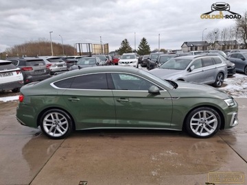 Audi A5 F5 2021 Audi A5 Sportback 2,0 TDI 136KM navi alcantara automat S line oplacony 2.0, zdjęcie 4