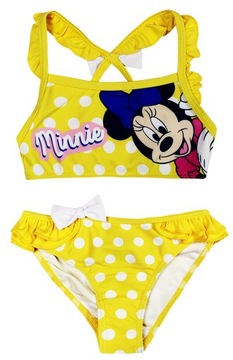 MYSZKA MINNIE DISNEY STRÓJ KĄPIELOWY DZIECIĘCY 98