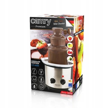 ШОКОЛАДНЫЙ ФОНТАН 3 УРОВНЯ 320W INOX CAMRY