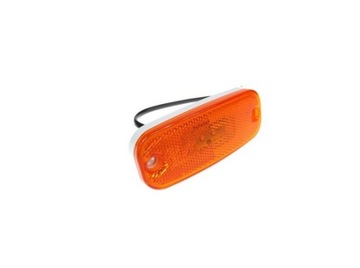 Lampa obrysowa boczna LED pomarańczowa 12-24V