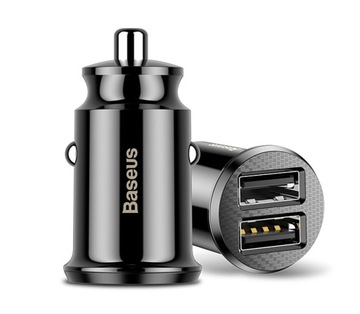 BASEUS mini ŁADOWARKA SAMOCHODOWA 3,1 A DUAL /33