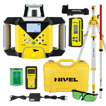 NIVEL SYSTEM NIWELATOR LASEROWY NL720G +SJJ32+LS24