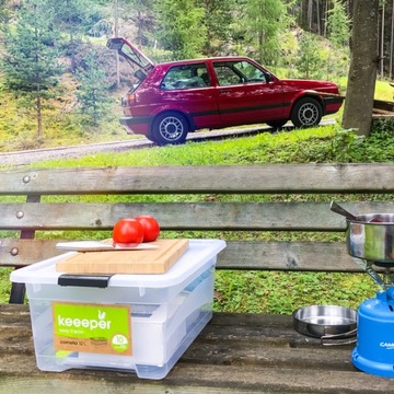 КОНТЕЙНЕР 12л BOX коробка с крышкой 39x29x17 Crystalbox