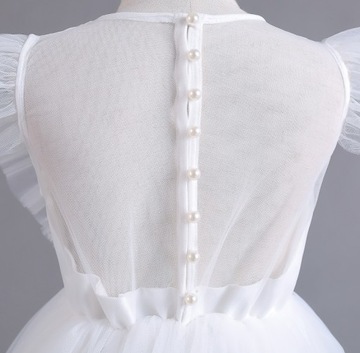 ТОРЖЕСТВЕННОЕ ПЛАТЬЕ ДЛЯ ПРИЧАСТВА, СВАДЬБЫ, СВАДЬБЫ 140-146