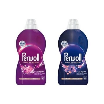 Perwoll Blossom Dark Bloom płyn do prania 80 prań 2x 2l