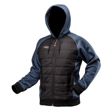 NEO Tools BLUZA DZIANA, OCIEPLANA Z KAPTUREM, ROZMIAR M