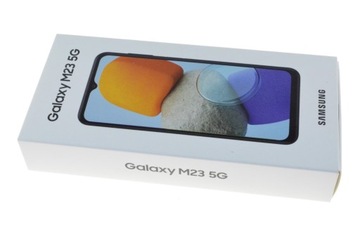 100% Oryginalny Smartfon Samsung Galaxy M23 5G 4/128GB 120Hz LIGHT BLUE