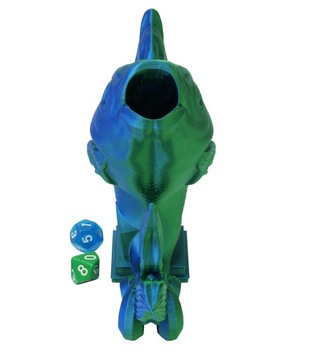 Рыба кои - крошечная башня из кубиков - Fate's End Koi Tiny Towers Dice Tower Dwór