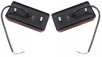 КОМПЛЕКТ 2x ЗАДНИЙ ФОНАРЬ ПРИЦЕПА, КОМБИНИРОВАННЫЙ СВЕТОДИОД, ПАРА СВЕТОДИОДНЫХ ЛАМП