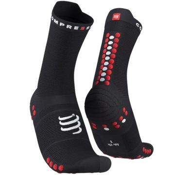 Skarpety Kompresyjne do Biegania COMPRESSPORT PRORACING SOCKS V4 RUN HIGH 2