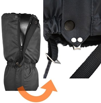 Гетры HORNHILL на молнии для дождя RECCE r.M