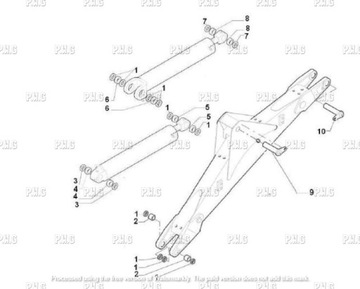 SWORZNIE TULEJE CAŁY TYŁ NEW HOLLAND LB 90 110 115