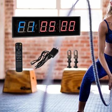 Интервальный таймер Таймер для спортзала с дистанционным обратным отсчетом и таймером Clear Digital