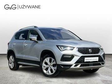 Seat Ateca SUV Facelifting 1.5 EcoTSI 150KM 2022 Seat Ateca Salon PL FV23 Gwarancja do 2027 Mocno doposazona ASO, zdjęcie 6
